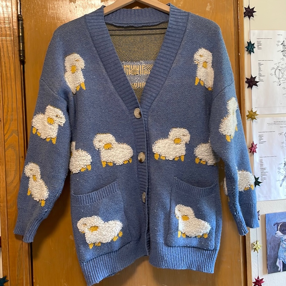 Sheep Cardigan! 🐑